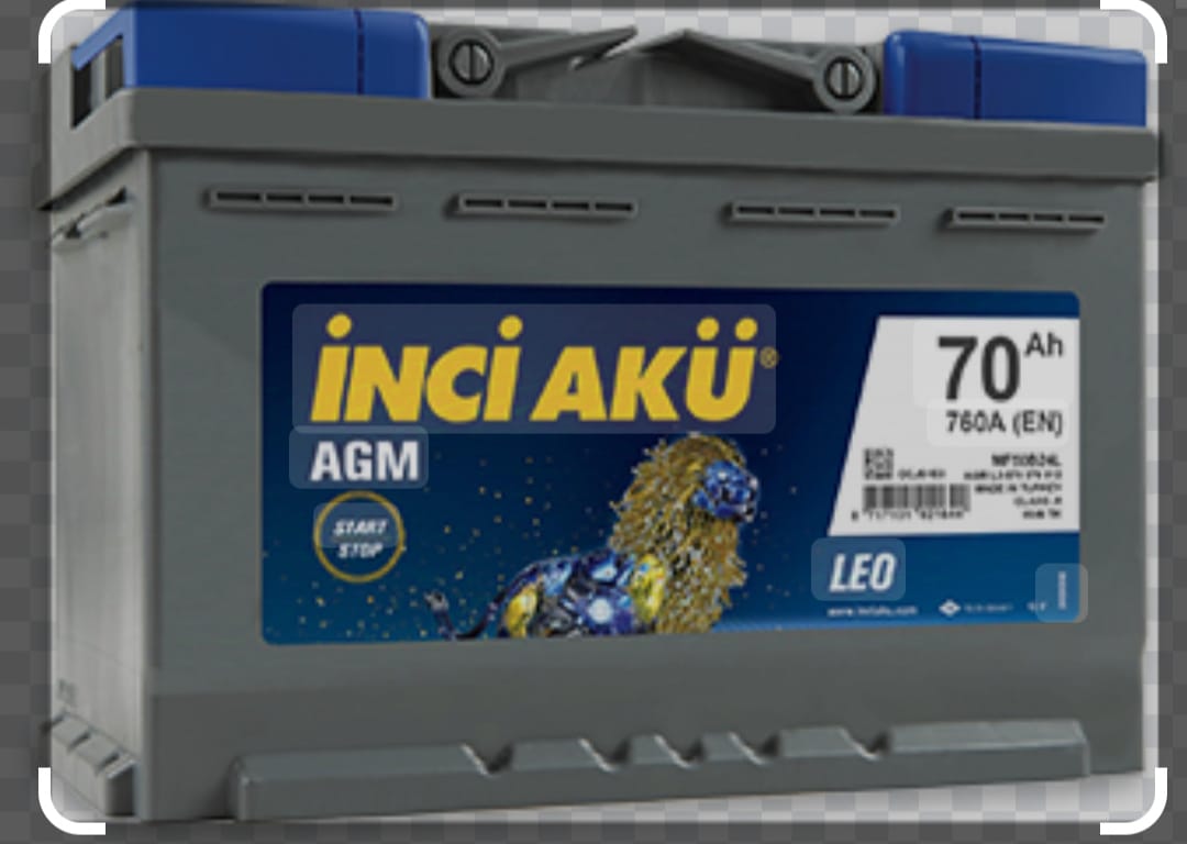 İnci Akü 70 Ah